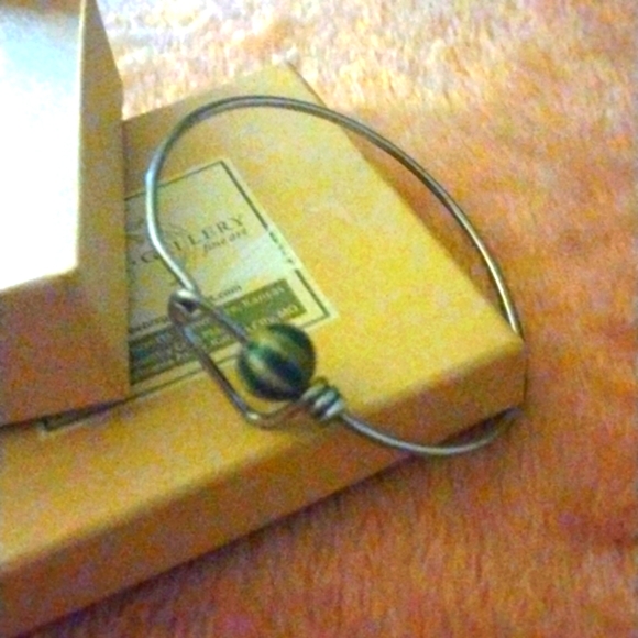 PHOENIX GALLERY Jewelry - Sliding Glass Sea Stone Bracelet Brand New with Box!!!